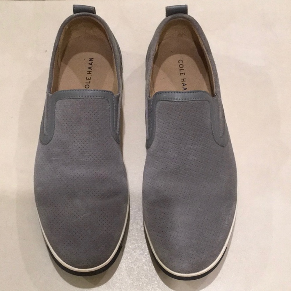 Cole Haan Suede leather Loafers / slip on shoes